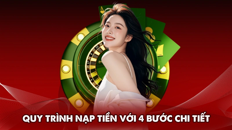 Quy trình nạp tiền với 4 bước chi tiết Quy trình nạp tiền với 4 bước chi tiết