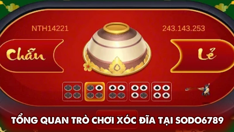 Tổng quan trò chơi xóc đĩa tại Sodo6789 Tổng quan trò chơi xóc đĩa tại Sodo6789